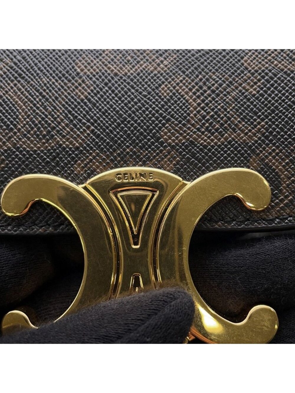 Celine Backpack Triomphe Boni Leather - Picture 10 of 10